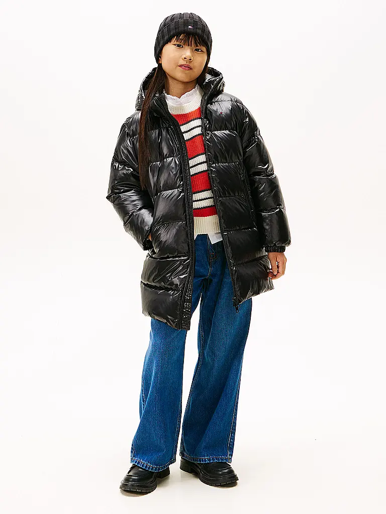 TOMMY HILFIGER | Mädchen Mantel  | Schwarz