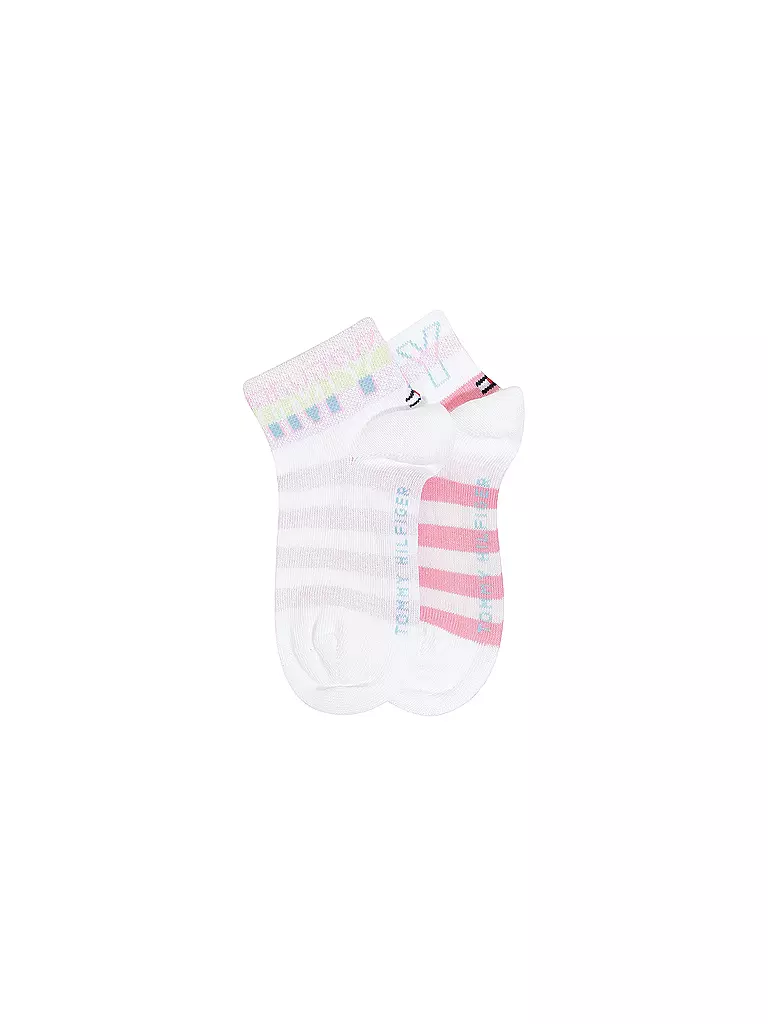 TOMMY HILFIGER | Mädchen Sneakersocken 2er Pkg | rosa