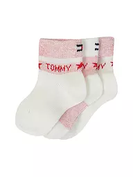 TOMMY HILFIGER | Mädchen Socken 3er Pkg red | weiss