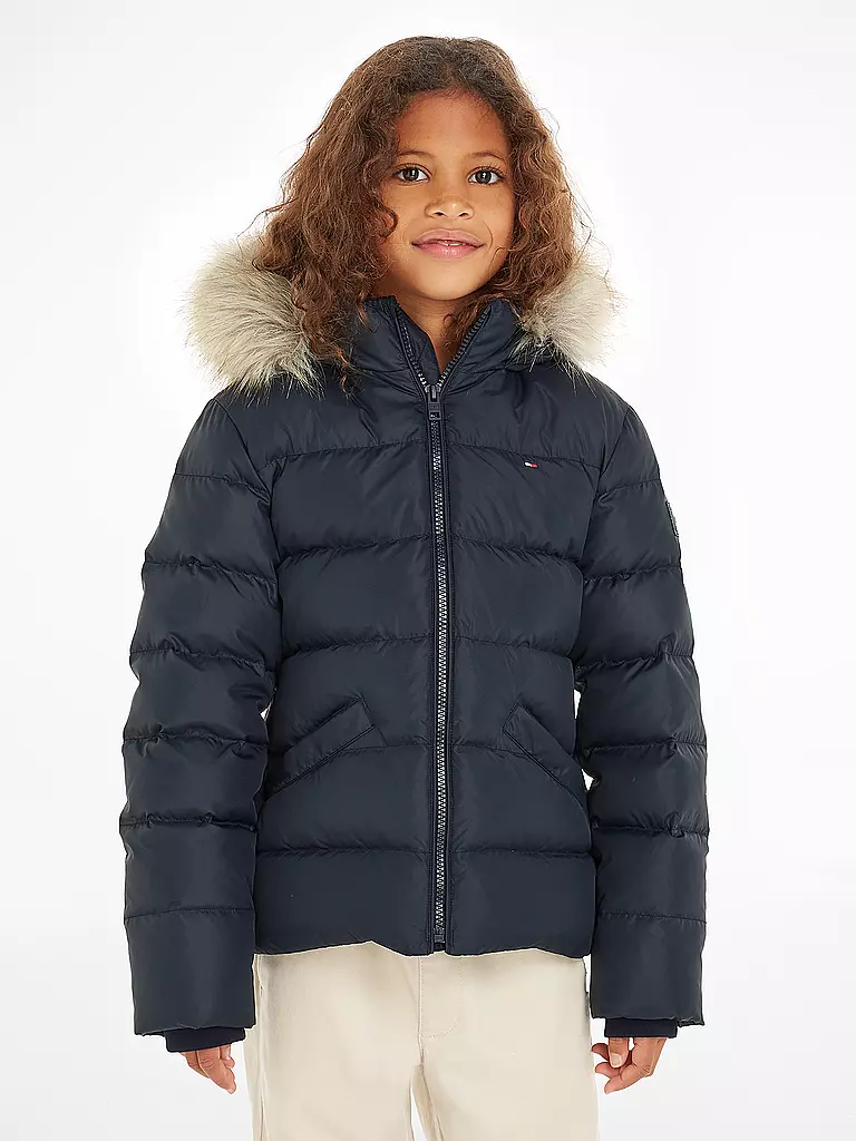TOMMY HILFIGER | Mädchen Steppjacke | dunkelblau