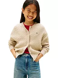 TOMMY HILFIGER | Mädchen Strickjacke  | beige