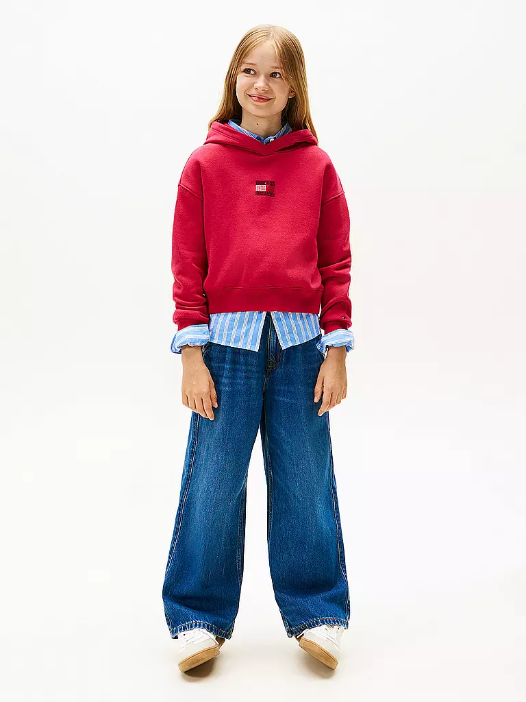TOMMY HILFIGER | Mädchen Sweater  | rot