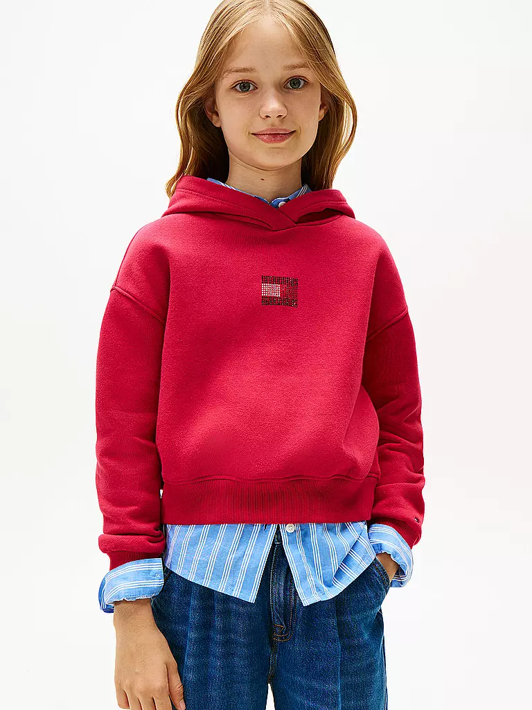TOMMY HILFIGER | Mädchen Sweater  | rot
