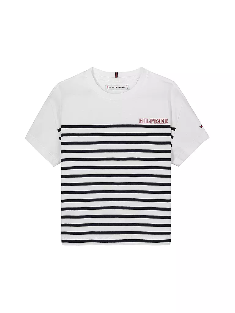TOMMY HILFIGER | Mädchen T-Shirt  | weiss