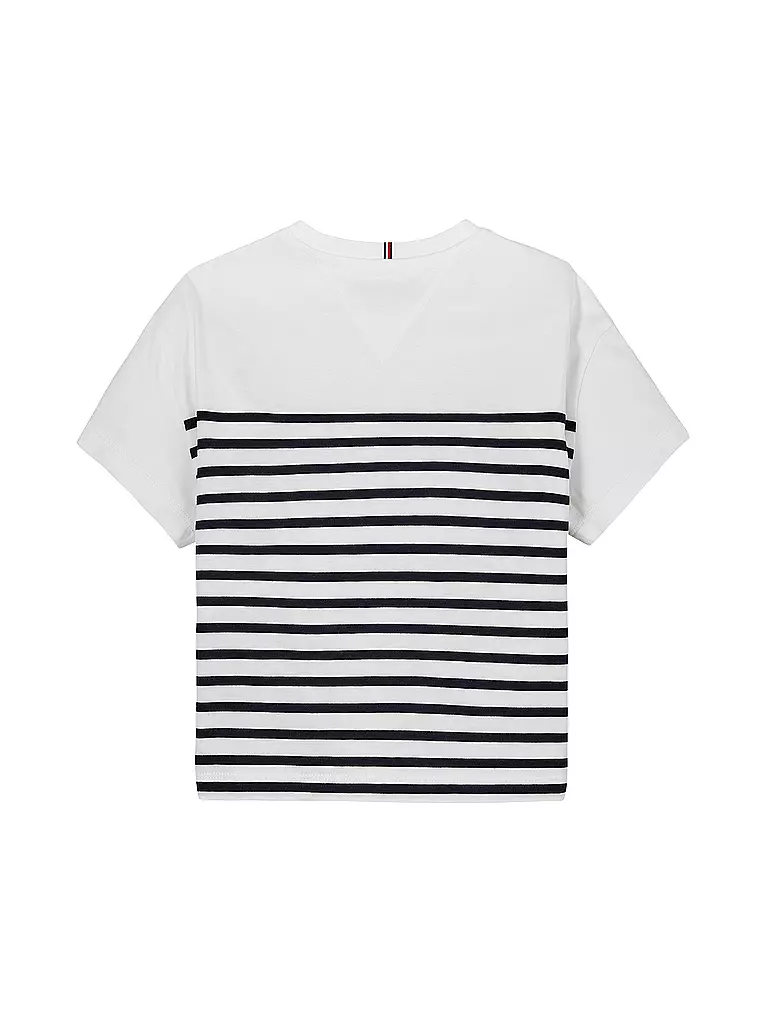TOMMY HILFIGER | Mädchen T-Shirt  | weiss
