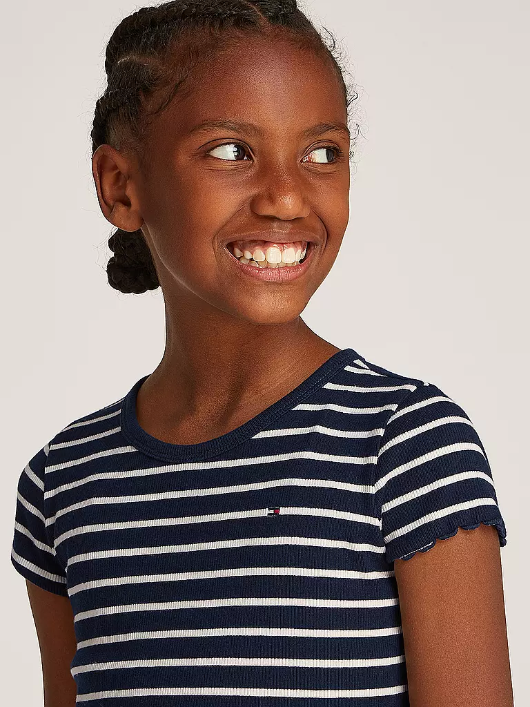 TOMMY HILFIGER | Mädchen T-Shirt  | dunkelblau
