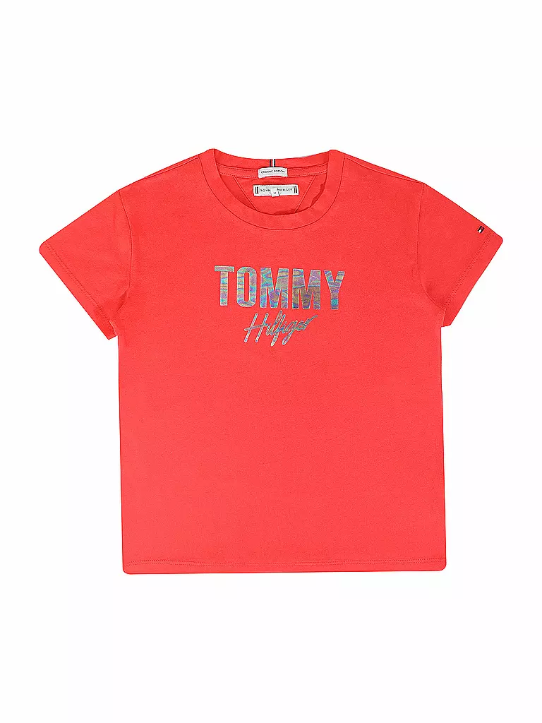 TOMMY HILFIGER | Mädchen T-Shirt | rot
