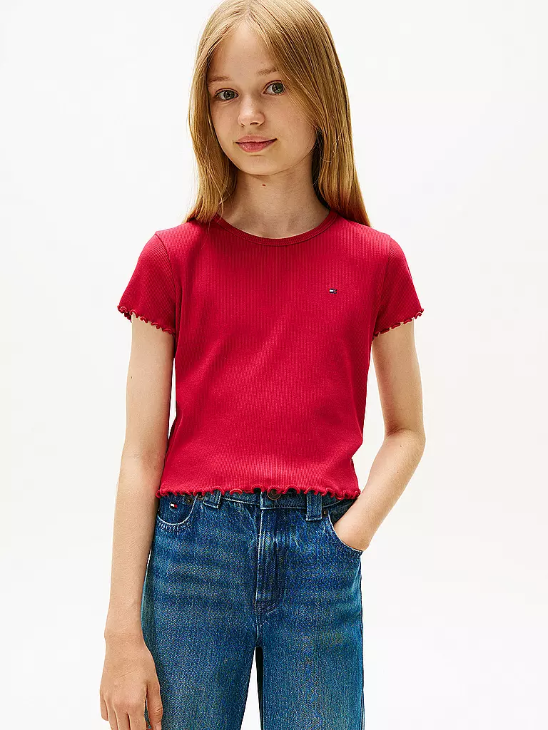 TOMMY HILFIGER | Mädchen T-Shirt | dunkelblau