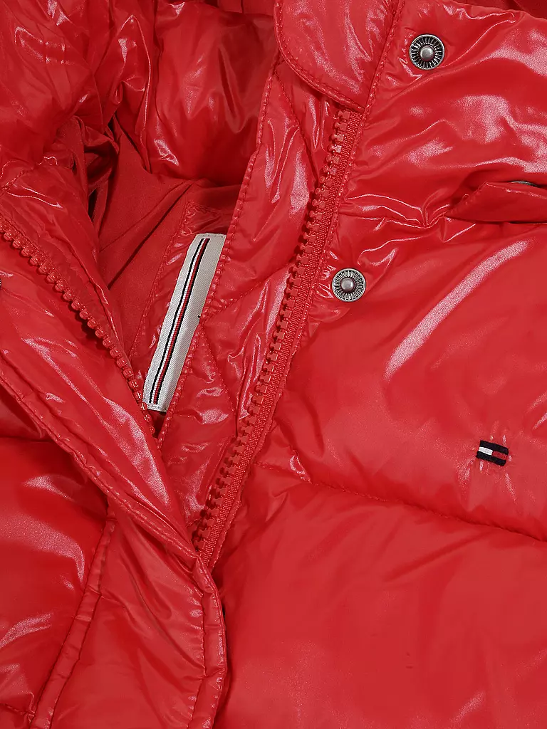 TOMMY HILFIGER | Mädchen-Steppjacke | rot