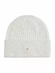 TOMMY HILFIGER | Mütze - Haube  | Weiss
