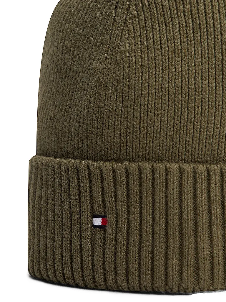 TOMMY HILFIGER | Mütze - Haube  | olive