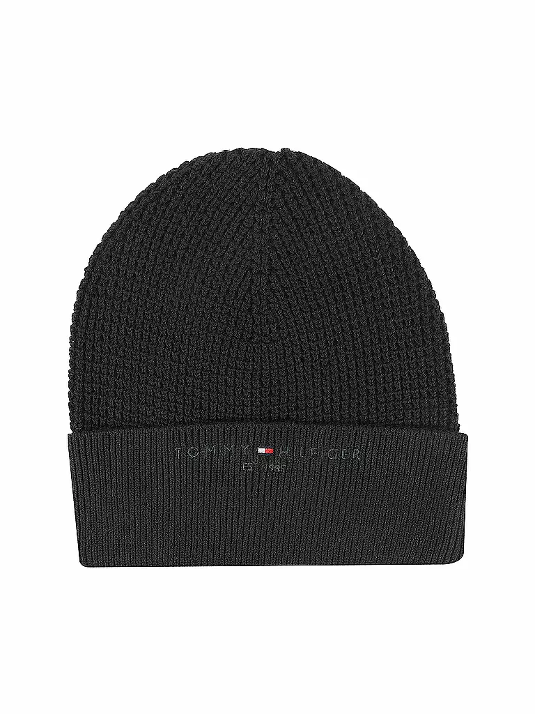 TOMMY HILFIGER | Mütze - Haube | schwarz