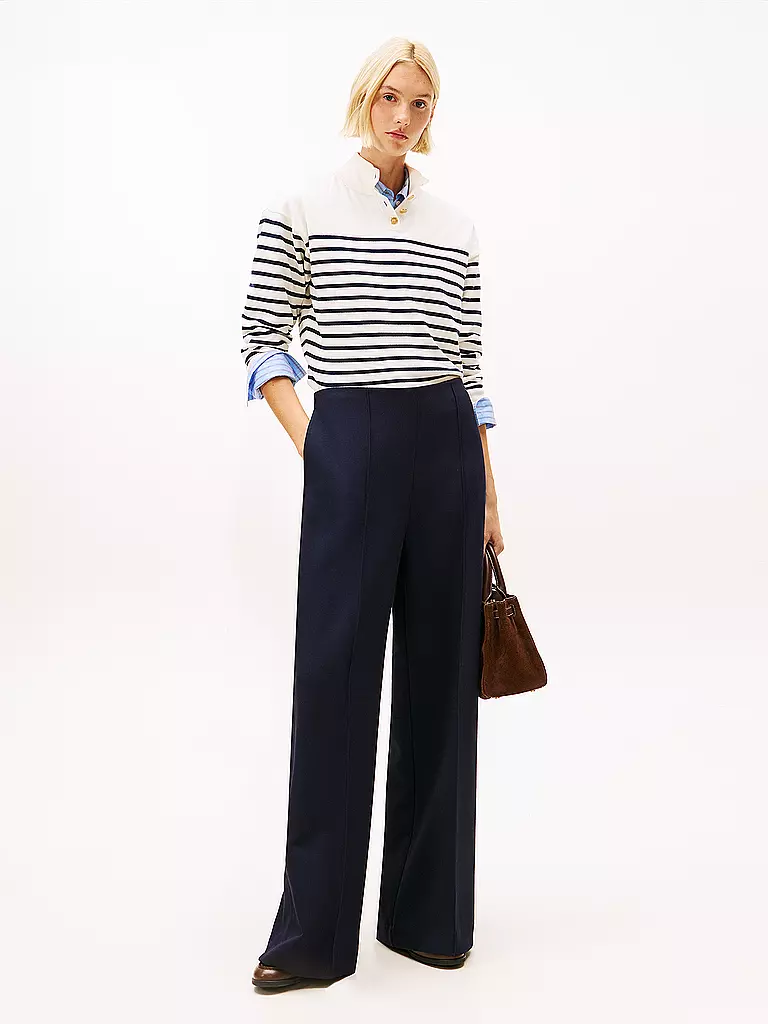 TOMMY HILFIGER | Marlenehose  | dunkelblau