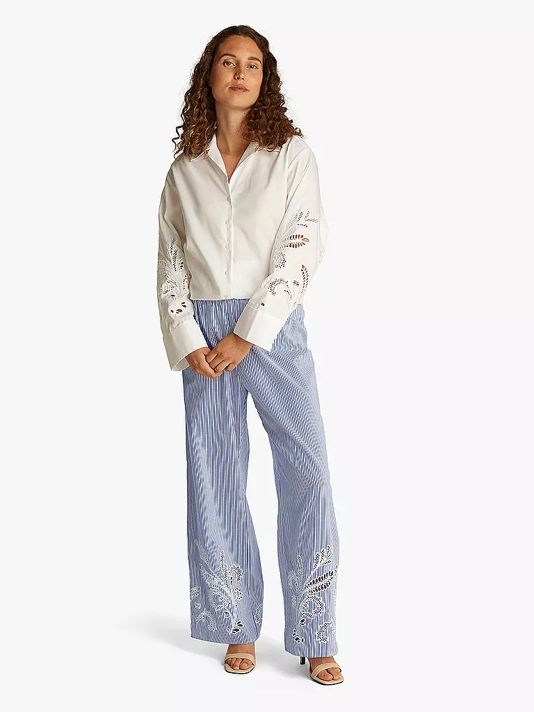 TOMMY HILFIGER | Marlenehose | hellblau