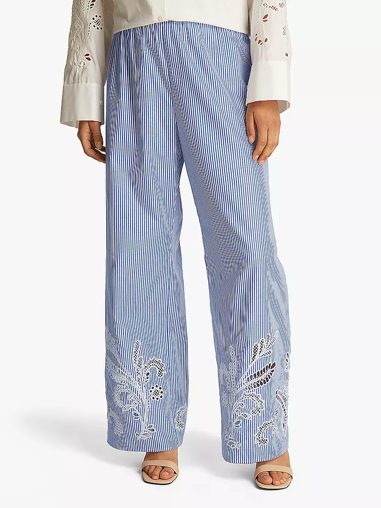 TOMMY HILFIGER | Marlenehose | hellblau