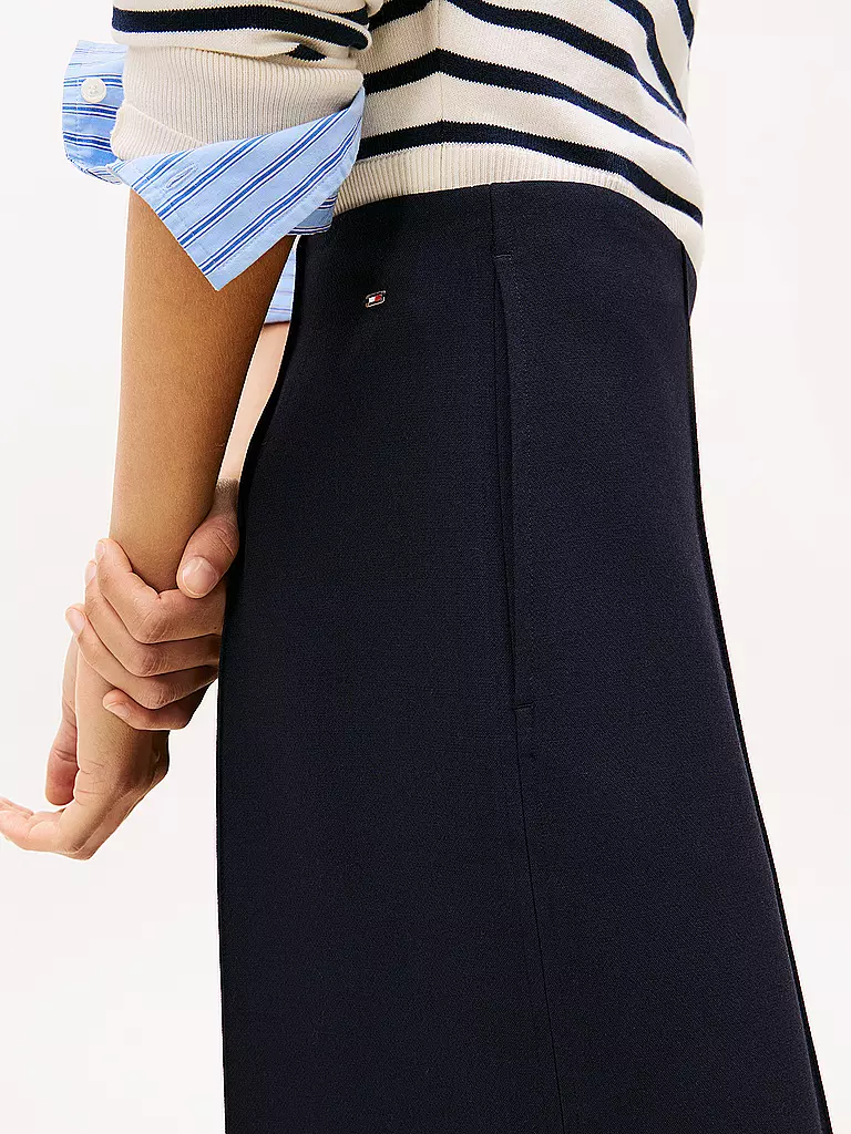 TOMMY HILFIGER | Marlenehose | dunkelblau