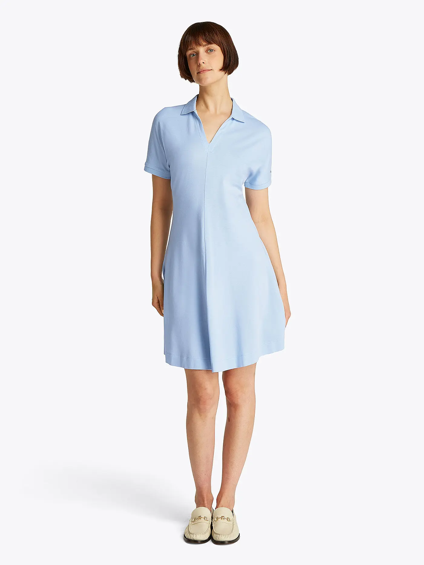 TOMMY HILFIGER | Minikleid | hellblau
