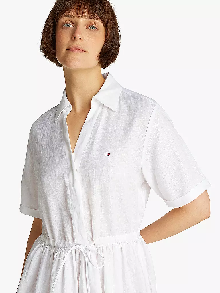 TOMMY HILFIGER | Minikleid | weiss