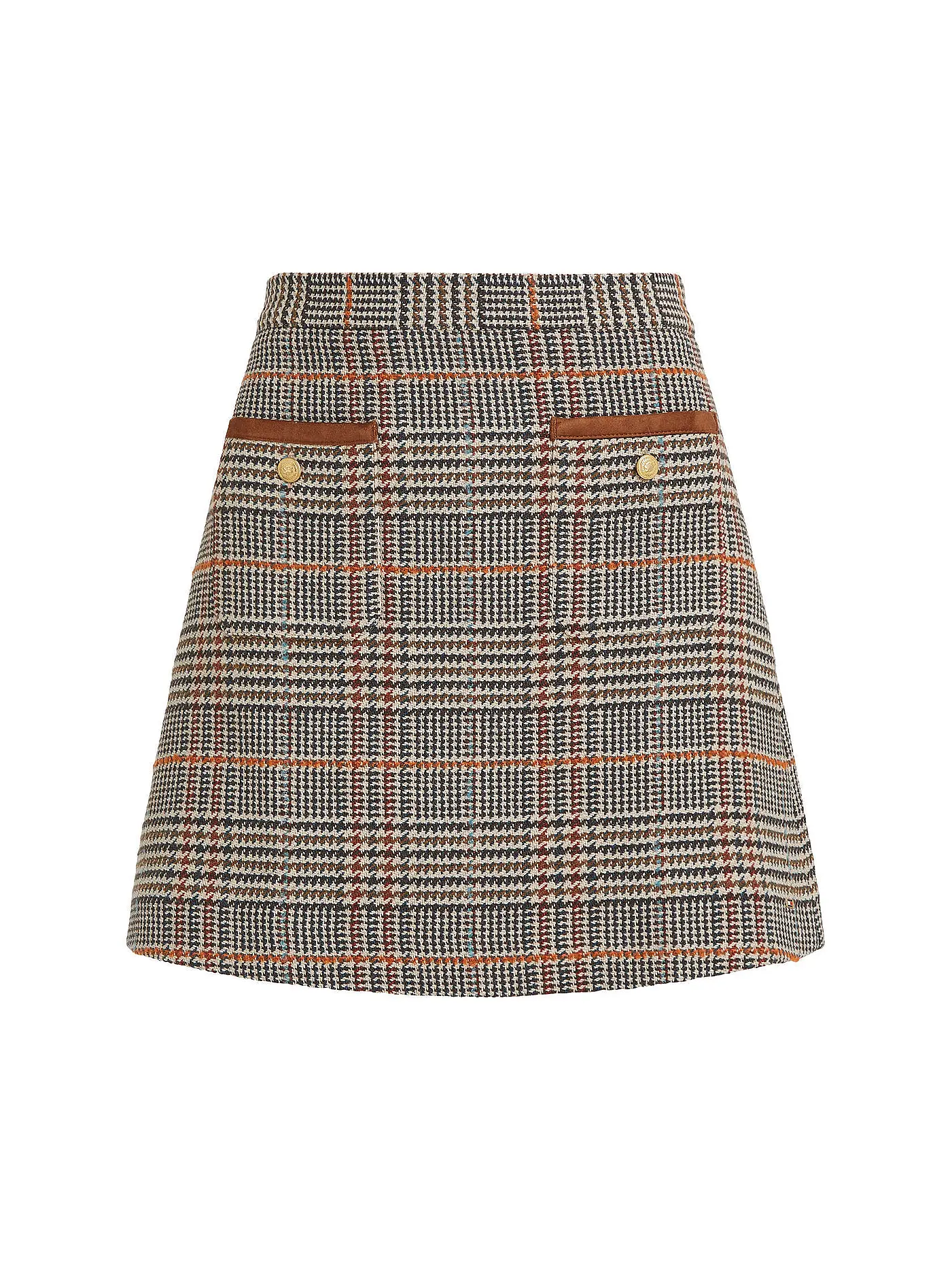 TOMMY HILFIGER | Minirock  | braun