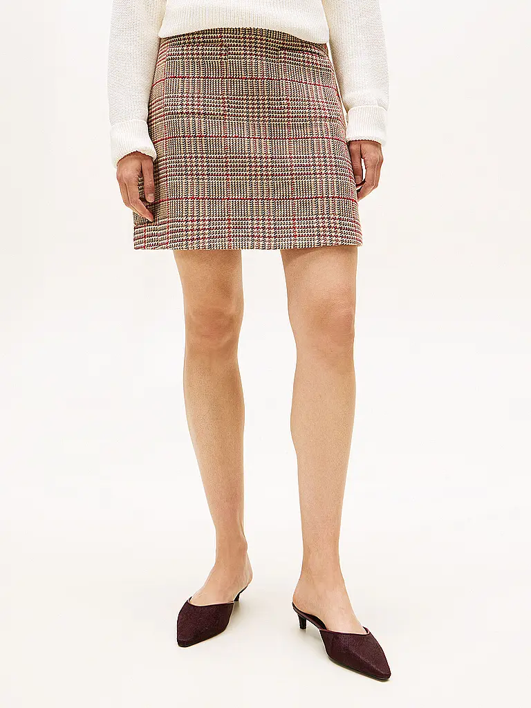 TOMMY HILFIGER | Minirock  | braun
