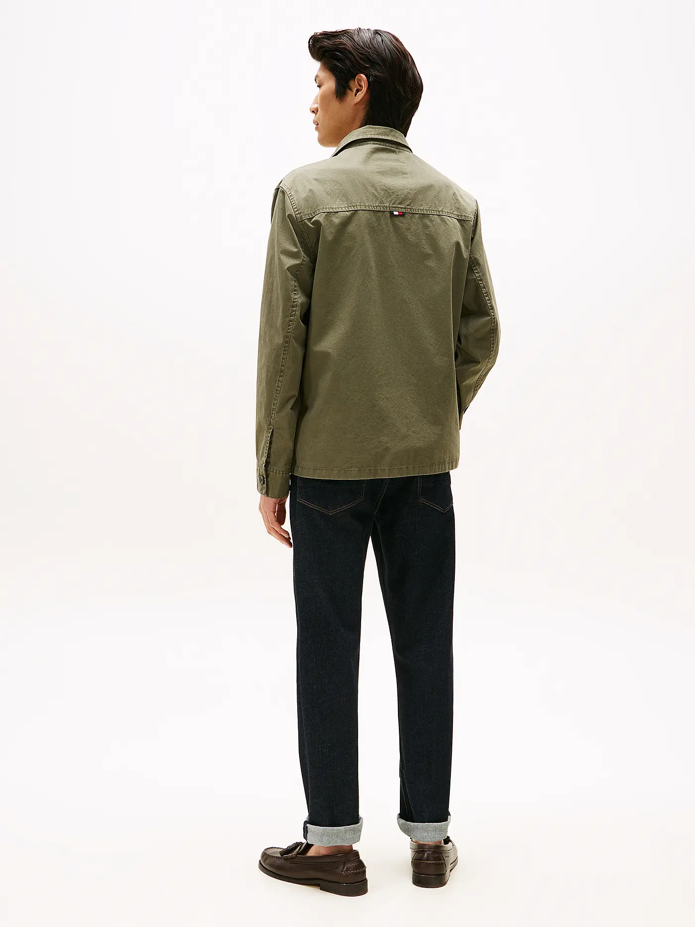 TOMMY HILFIGER | Overshirt  | olive
