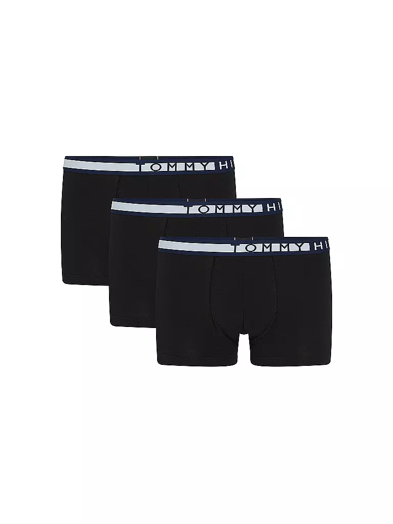 TOMMY HILFIGER | Pant 3er Plg | schwarz