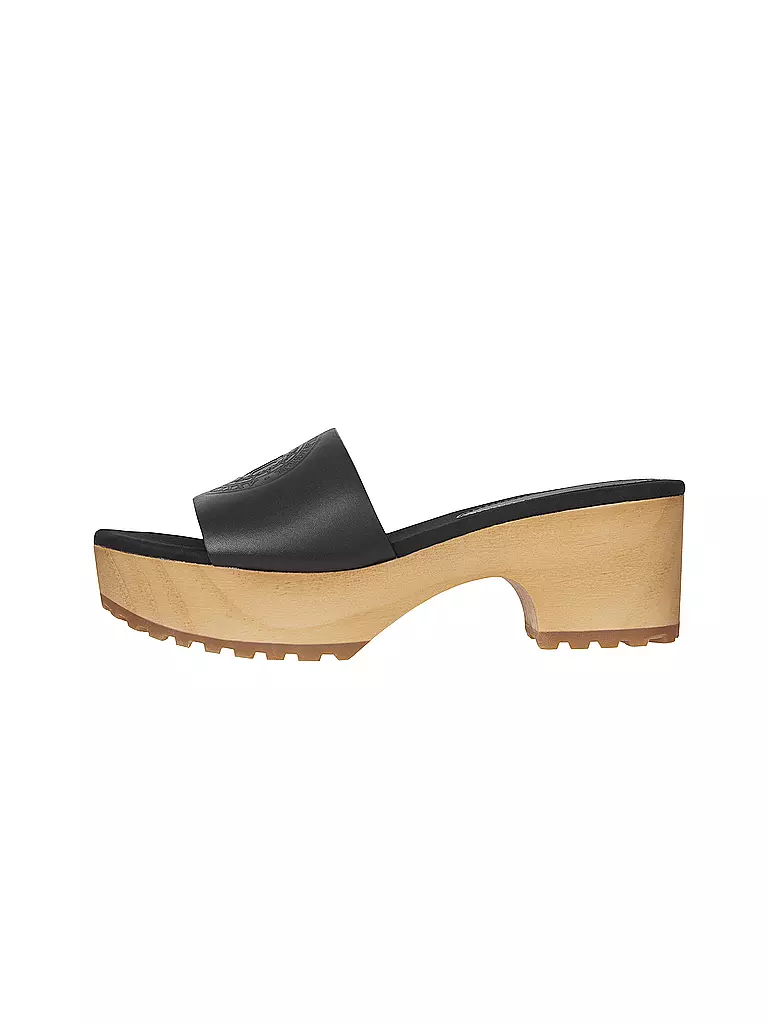 TOMMY HILFIGER | Pantoletten - Clogs  | schwarz