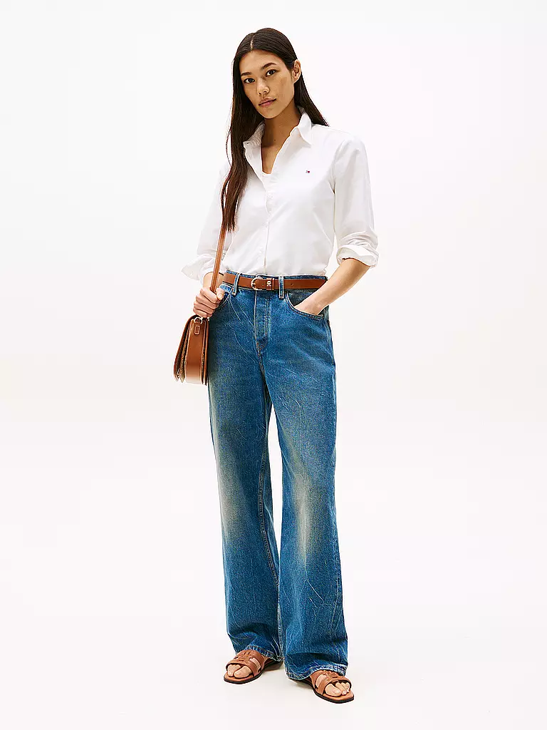 TOMMY HILFIGER | Pantoletten  | braun