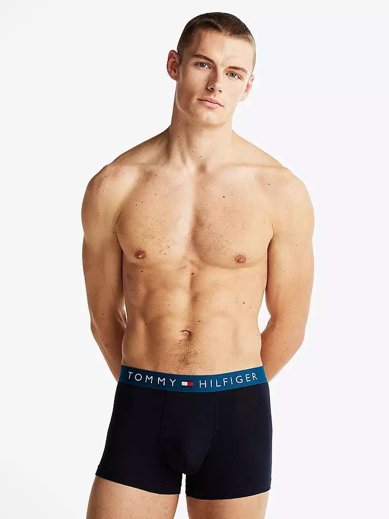 TOMMY HILFIGER | Pants 3er Pkg. beige | dunkelblau