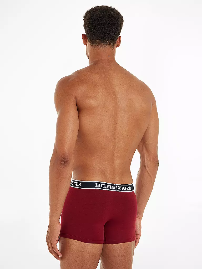 TOMMY HILFIGER | Pants 3er Pkg. blue | dunkelrot