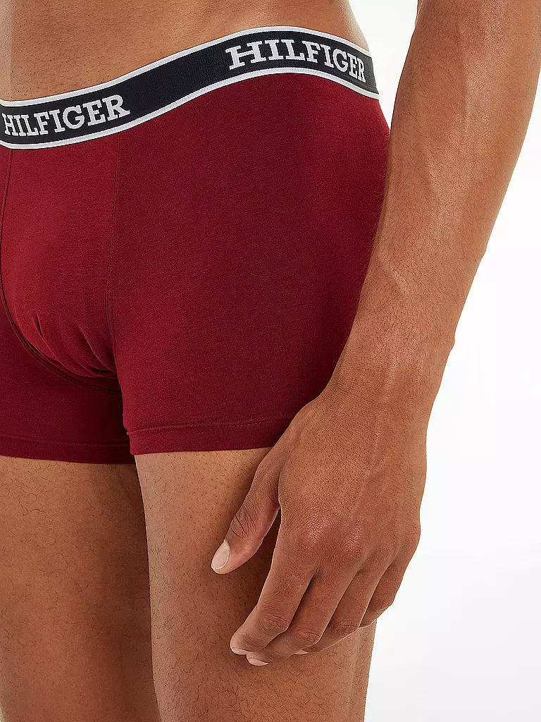 TOMMY HILFIGER | Pants 3er Pkg. blue | dunkelrot