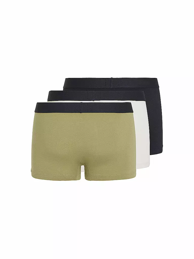 TOMMY HILFIGER | Pants 3er Pkg. multi | dunkelgrün