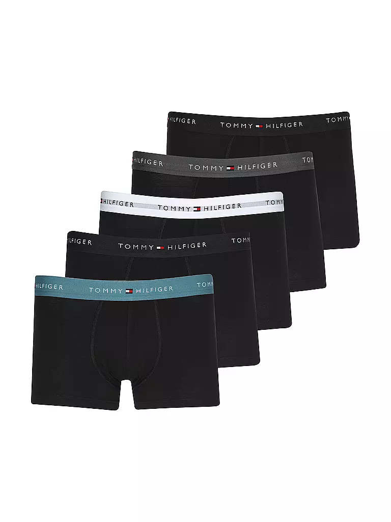 TOMMY HILFIGER | Pants 5-er Pkg  pink | schwarz