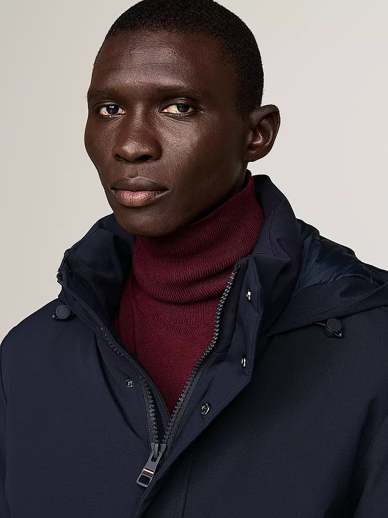 TOMMY HILFIGER | Parka TECH PADDED | blau