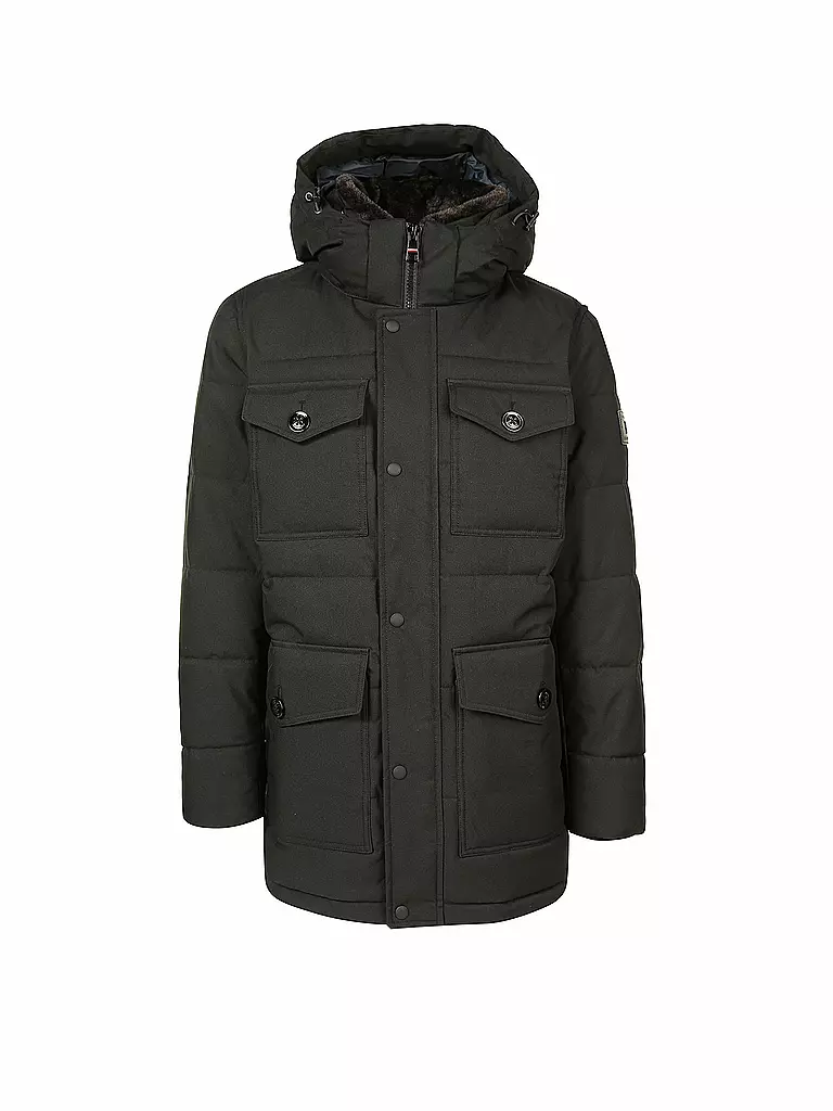 TOMMY HILFIGER | Parka | schwarz