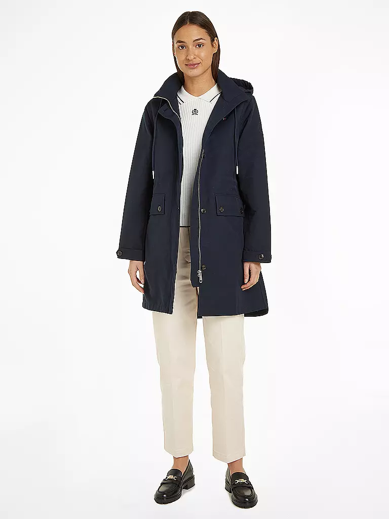 TOMMY HILFIGER | Parka | dunkelblau