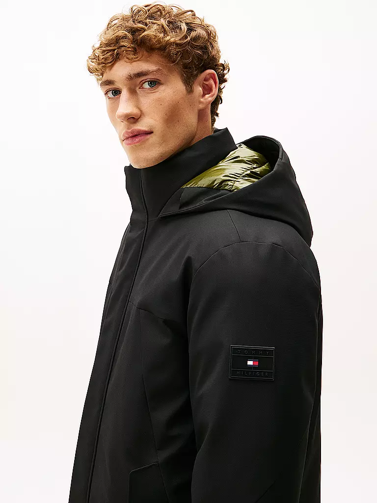 TOMMY HILFIGER | Parka | schwarz
