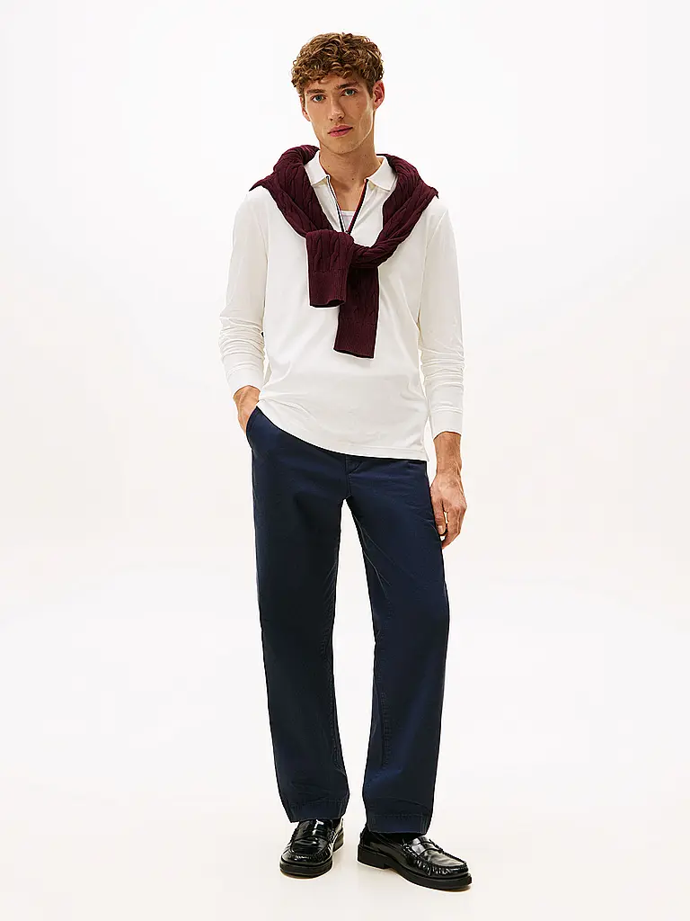 TOMMY HILFIGER | Poloshirt  | weiss