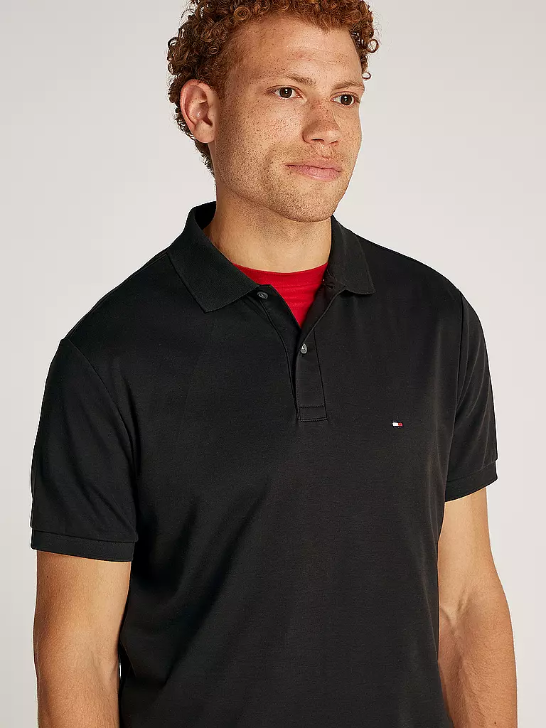 TOMMY HILFIGER | Poloshirt  | schwarz
