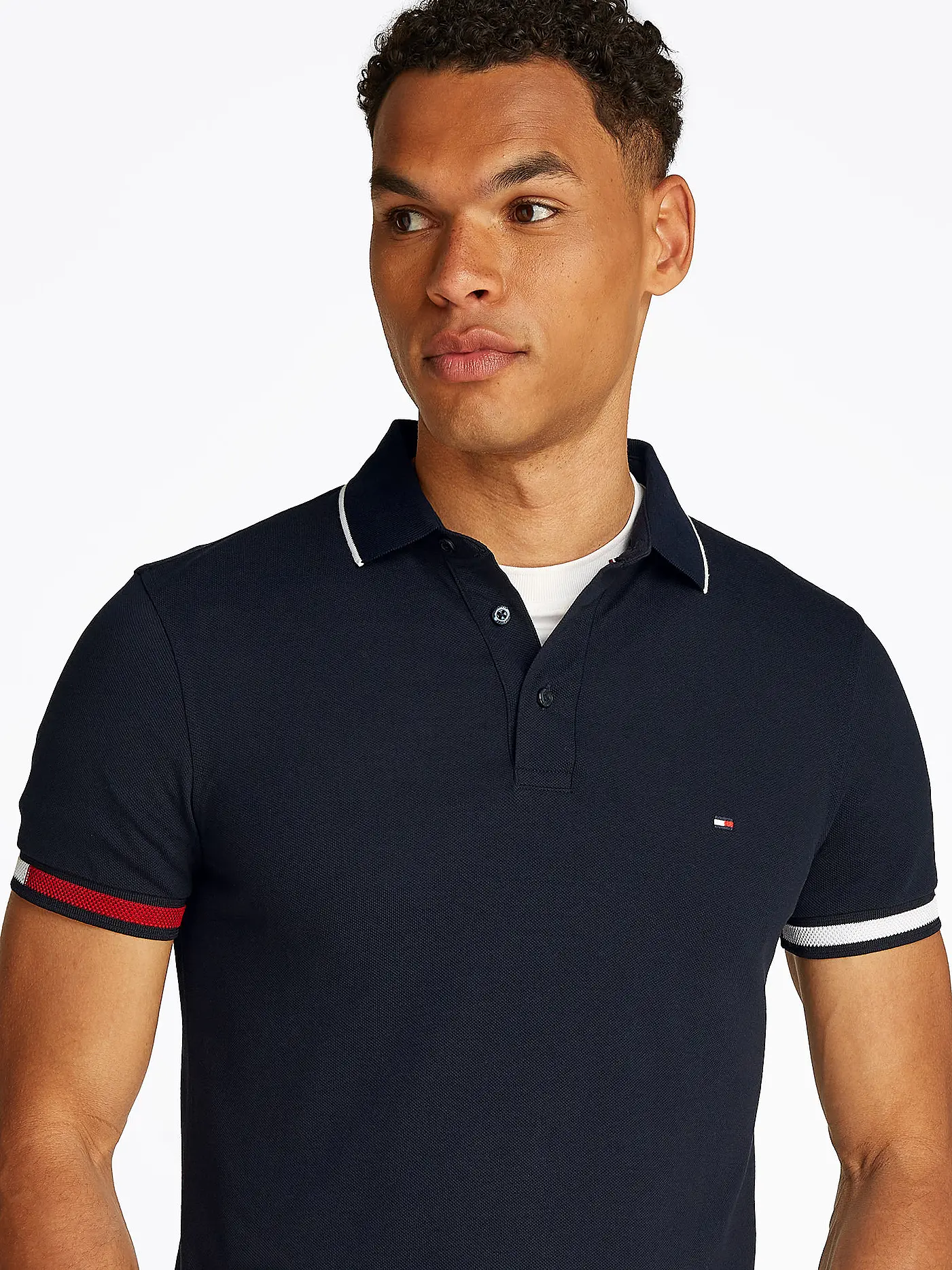 TOMMY HILFIGER | Poloshirt  | dunkelblau