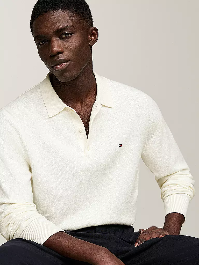TOMMY HILFIGER | Poloshirt PIMA | weiss