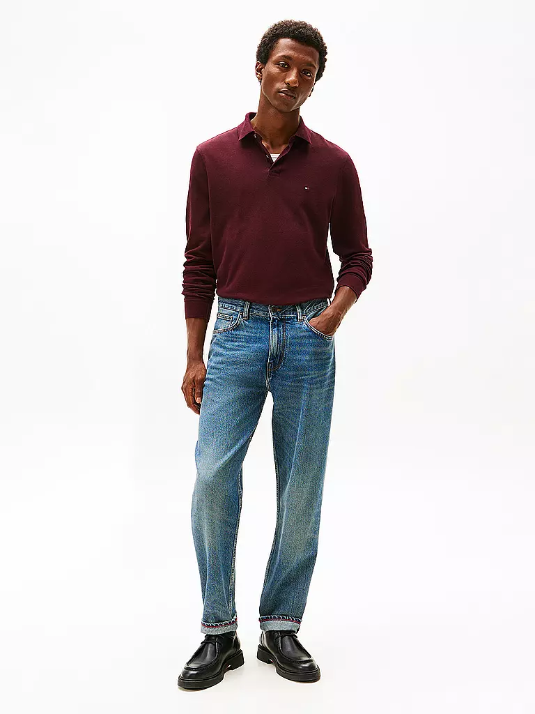 TOMMY HILFIGER | Poloshirt Regular Fit 1985 | dunkelrot