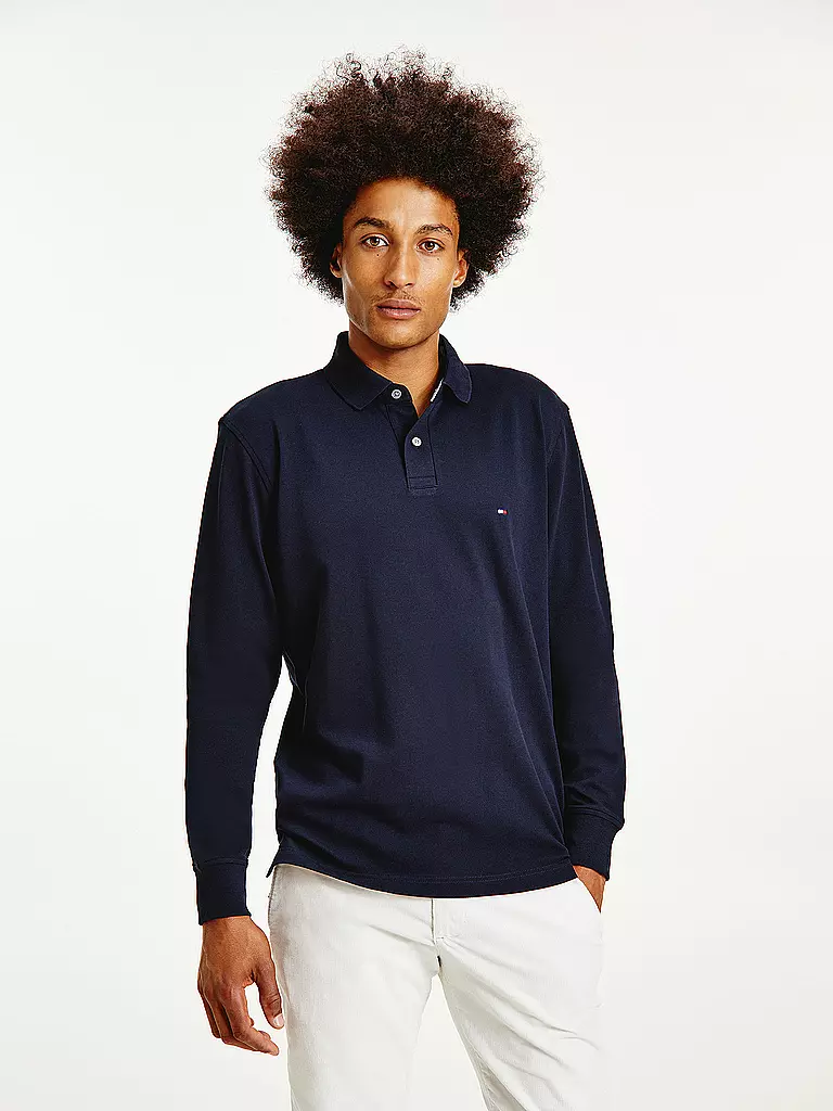 TOMMY HILFIGER | Poloshirt Regular Fit 1985 | schwarz