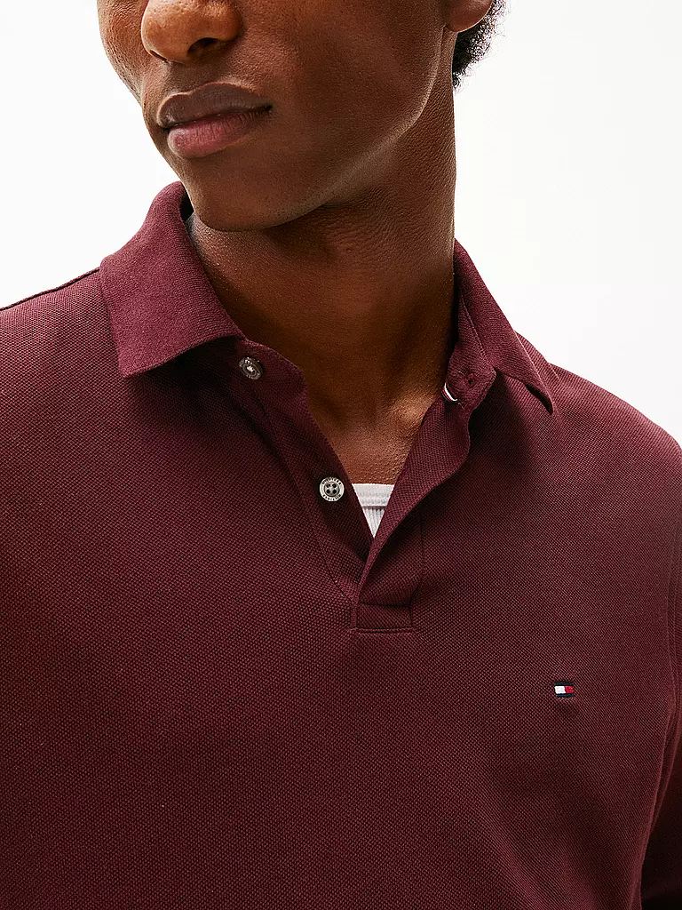 TOMMY HILFIGER | Poloshirt Regular Fit 1985 | dunkelrot
