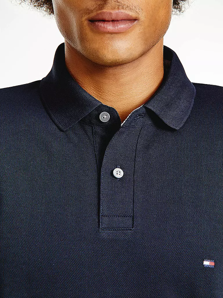 TOMMY HILFIGER | Poloshirt Regular Fit 1985 | schwarz