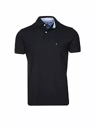 TOMMY HILFIGER | Poloshirt Regular Fit | schwarz