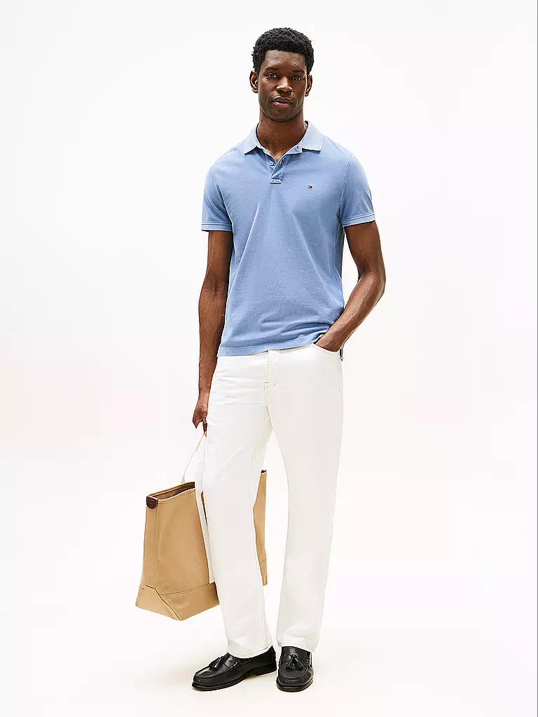 TOMMY HILFIGER | Poloshirt Regular Fit | hellblau