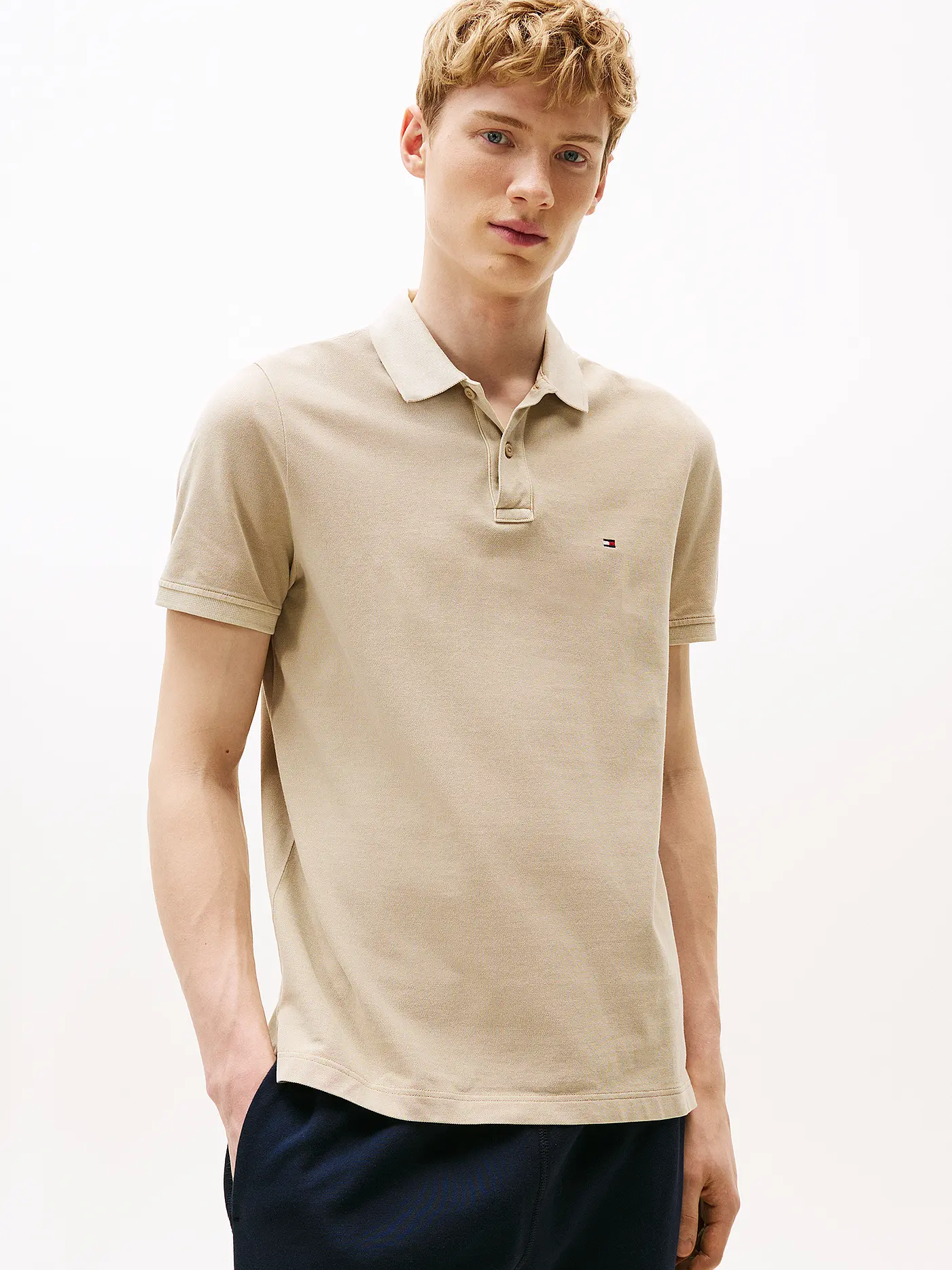 TOMMY HILFIGER | Poloshirt Regular Fit | beige