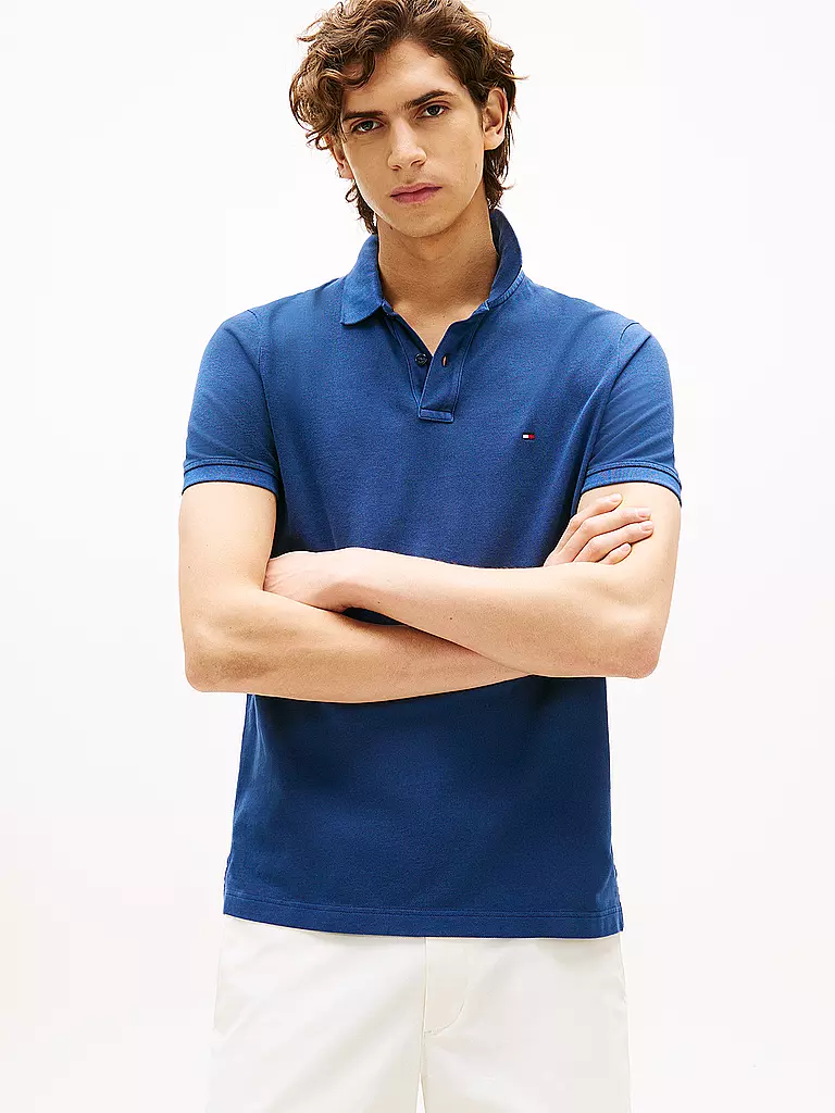 TOMMY HILFIGER | Poloshirt Regular Fit | blau