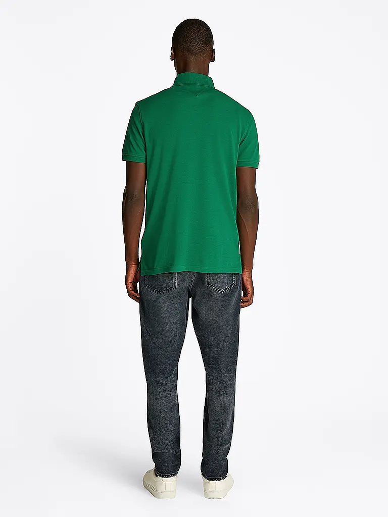 TOMMY HILFIGER | Poloshirt Regular Fit | Grün